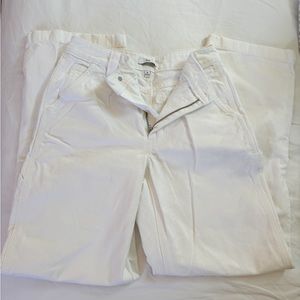 TNA WHITE CARGO PANTS